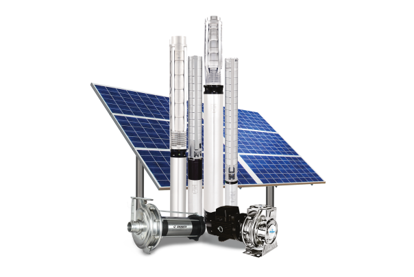 Solar Powered Water Pump for Irrigation